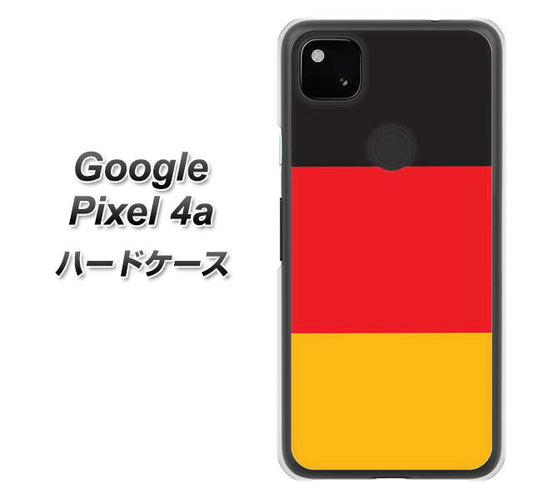 Google Pixel 4a 高画質仕上げ 背面印刷 ハードケース【675 ドイツ】