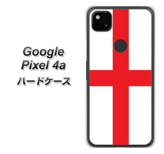 Google Pixel 4a 高画質仕上げ 背面印刷 ハードケース【677 イングランド】