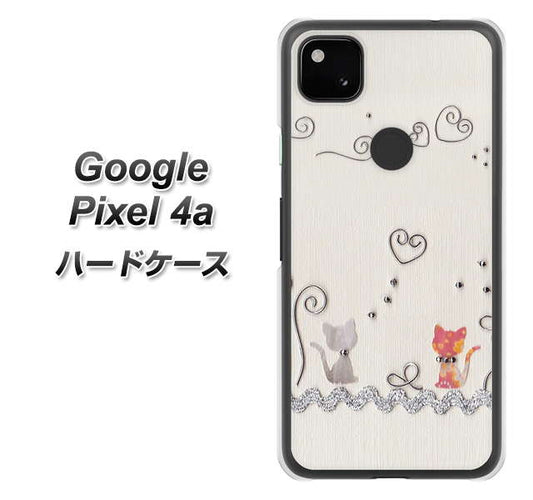 Google Pixel 4a 高画質仕上げ 背面印刷 ハードケース【1103 クラフト写真ネコ】
