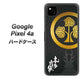 Google Pixel 4a 高画質仕上げ 背面印刷 ハードケース【AB814 本多忠勝 シルエットと家紋】