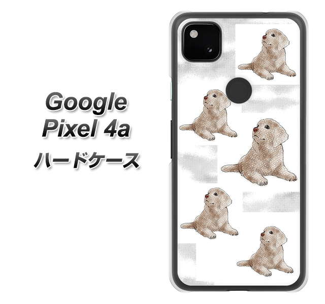 Google Pixel 4a 高画質仕上げ 背面印刷 ハードケース【YD823 ラブラドールレトリバー04】