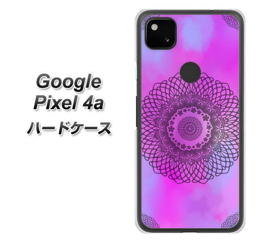 Google Pixel 4a 高画質仕上げ 背面印刷 ハードケース【YJ344 レース】