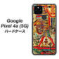 Google Pixel 4a (5G) 高画質仕上げ 背面印刷 ハードケース【329 ナイル ツタンカーメン】