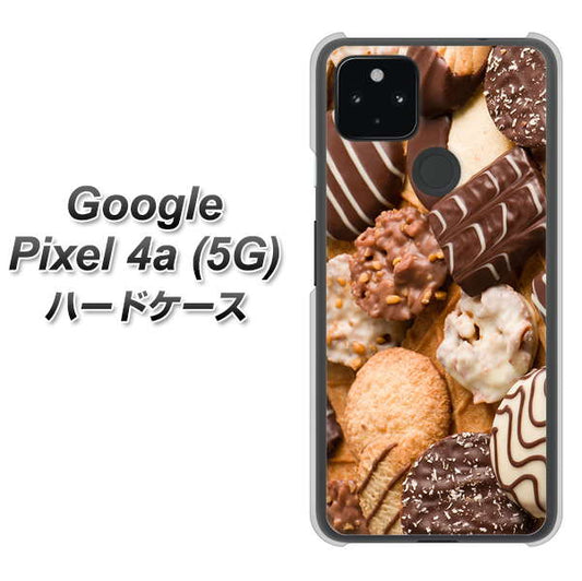 Google Pixel 4a (5G) 高画質仕上げ 背面印刷 ハードケース【442 クッキー mix】