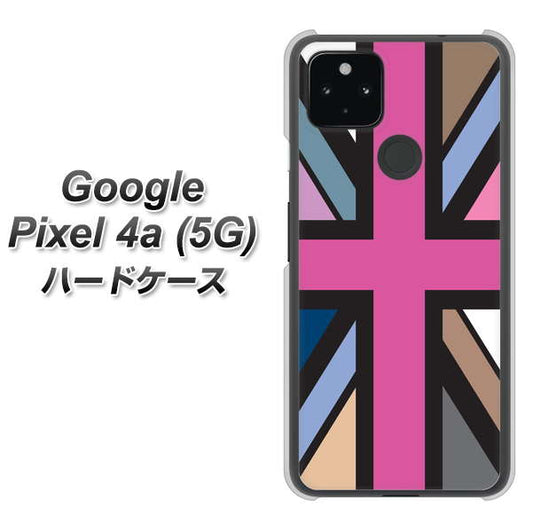 Google Pixel 4a (5G) 高画質仕上げ 背面印刷 ハードケース【507 ユニオンジャック デスカラー】