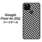 Google Pixel 4a (5G) 高画質仕上げ 背面印刷 ハードケース【514 和柄＆筆文字 風車】