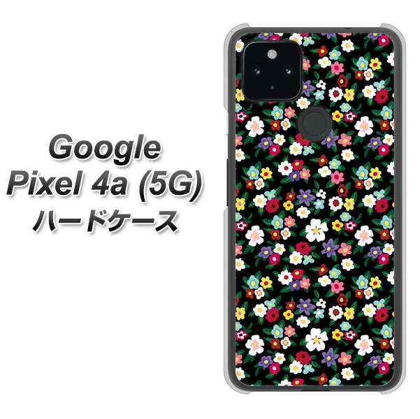 Google Pixel 4a (5G) 高画質仕上げ 背面印刷 ハードケース【778 マイクロリバティプリントBK】