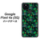 Google Pixel 4a (5G) 高画質仕上げ 背面印刷 ハードケース【1315 月夜とヤシ】