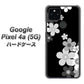 Google Pixel 4a (5G) 高画質仕上げ 背面印刷 ハードケース【1334 桜のフレーム】