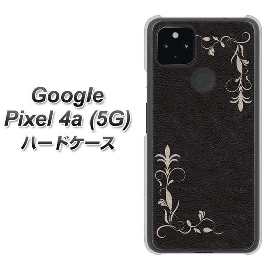 Google Pixel 4a (5G) 高画質仕上げ 背面印刷 ハードケース【EK825 レザー風グラスフレーム】