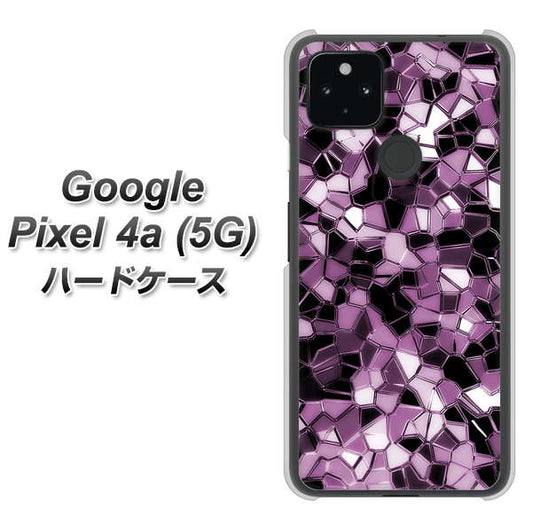 Google Pixel 4a (5G) 高画質仕上げ 背面印刷 ハードケース【EK837 テクニカルミラーパープル】