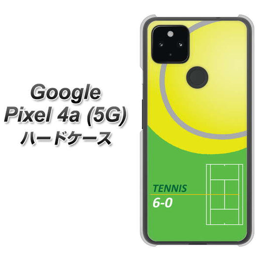Google Pixel 4a (5G) 高画質仕上げ 背面印刷 ハードケース【IB920  TENNIS】