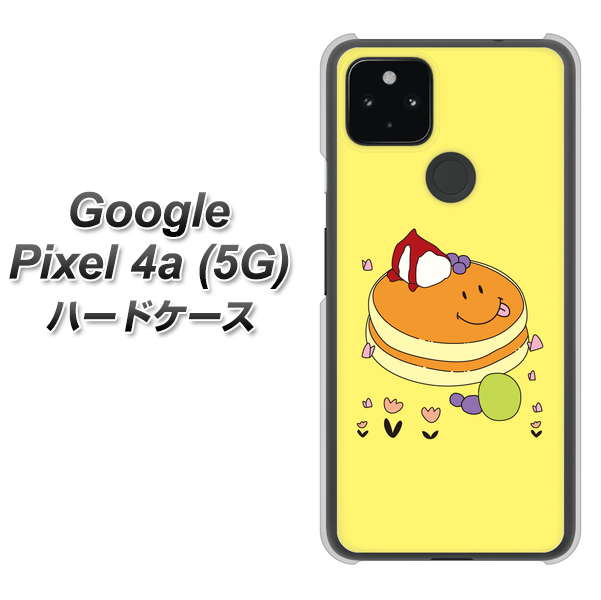 Google Pixel 4a (5G) 高画質仕上げ 背面印刷 ハードケース【MA901 パンケーキ】