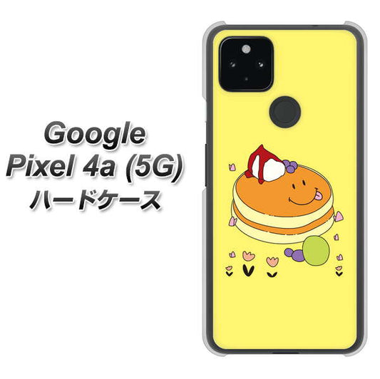 Google Pixel 4a (5G) 高画質仕上げ 背面印刷 ハードケース【MA901 パンケーキ】