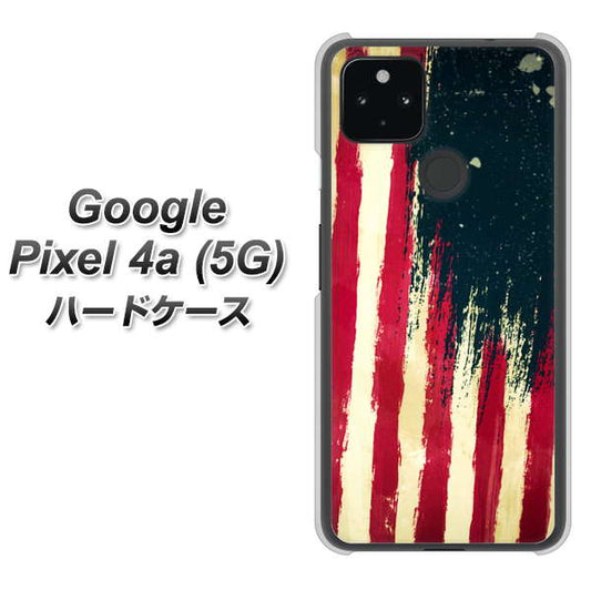 Google Pixel 4a (5G) 高画質仕上げ 背面印刷 ハードケース【MI805  ヴィンテージアメリカ】