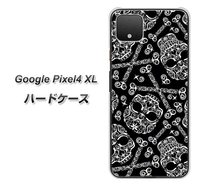 Google Pixel 4 XL 高画質仕上げ 背面印刷 ハードケース【363 ドクロの刺青】