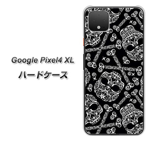 Google Pixel 4 XL 高画質仕上げ 背面印刷 ハードケース【363 ドクロの刺青】