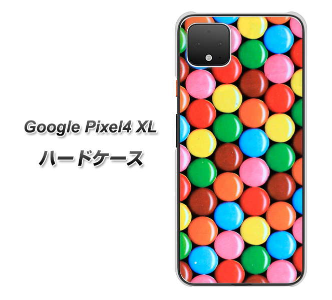Google Pixel 4 XL 高画質仕上げ 背面印刷 ハードケース【448 マーブルチョコ】