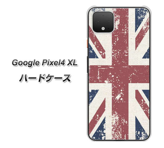 Google Pixel 4 XL 高画質仕上げ 背面印刷 ハードケース【506 ユニオンジャック ビンテージ】