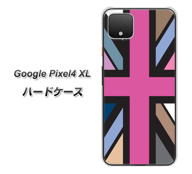 Google Pixel 4 XL 高画質仕上げ 背面印刷 ハードケース【507 ユニオンジャック デスカラー】