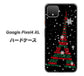 Google Pixel 4 XL 高画質仕上げ 背面印刷 ハードケース【525 エッフェル塔bk-cr】