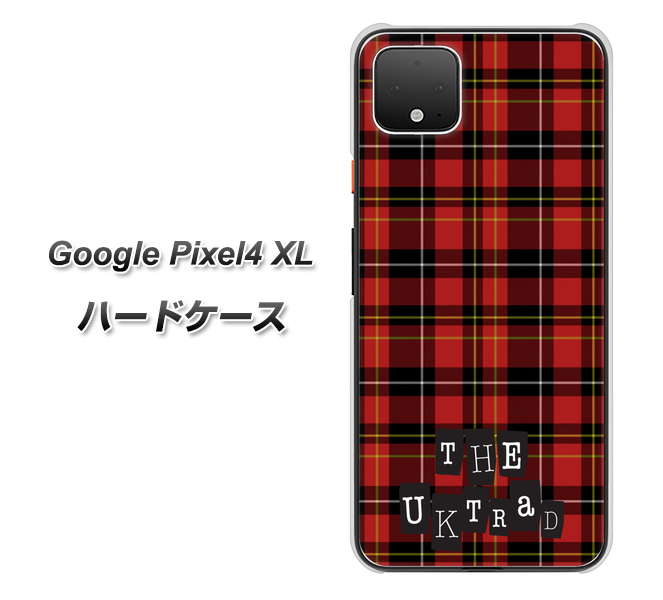 Google Pixel 4 XL 高画質仕上げ 背面印刷 ハードケース【547 THEチェック】