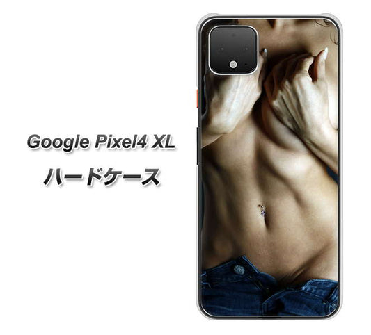 Google Pixel 4 XL 高画質仕上げ 背面印刷 ハードケース【602 ボディライン】