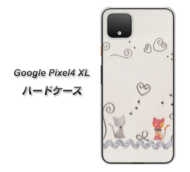 Google Pixel 4 XL 高画質仕上げ 背面印刷 ハードケース【1103 クラフト写真ネコ】