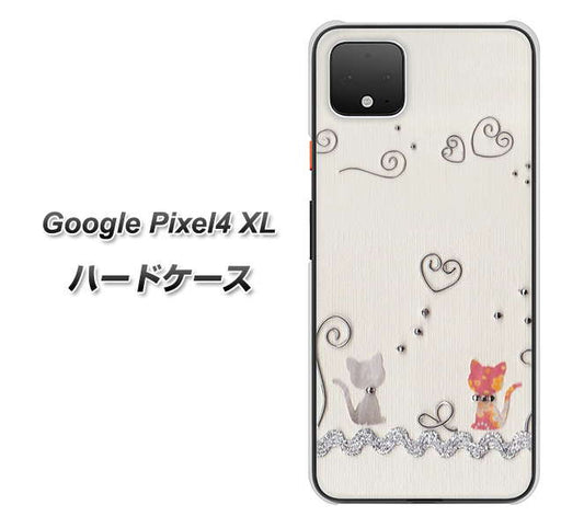 Google Pixel 4 XL 高画質仕上げ 背面印刷 ハードケース【1103 クラフト写真ネコ】