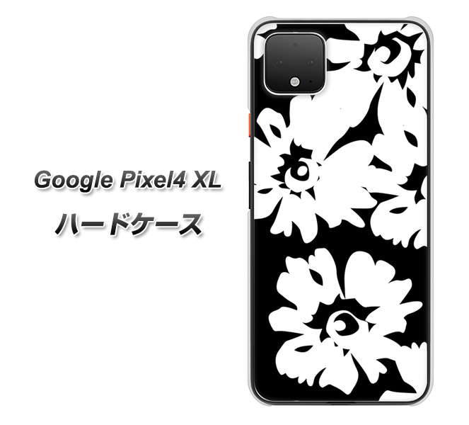 Google Pixel 4 XL 高画質仕上げ 背面印刷 ハードケース【1215 モダンフラワー】