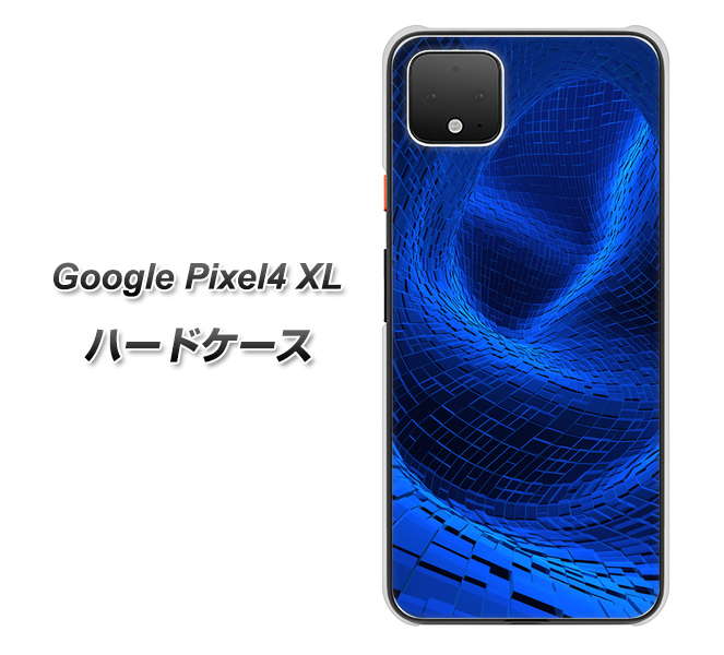 Google Pixel 4 XL 高画質仕上げ 背面印刷 ハードケース【1302 ワープブルー】