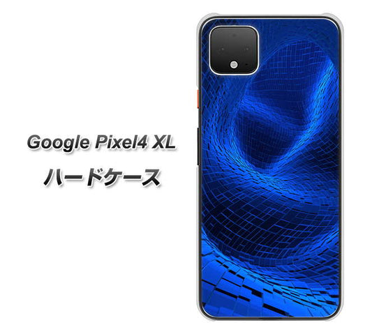 Google Pixel 4 XL 高画質仕上げ 背面印刷 ハードケース【1302 ワープブルー】