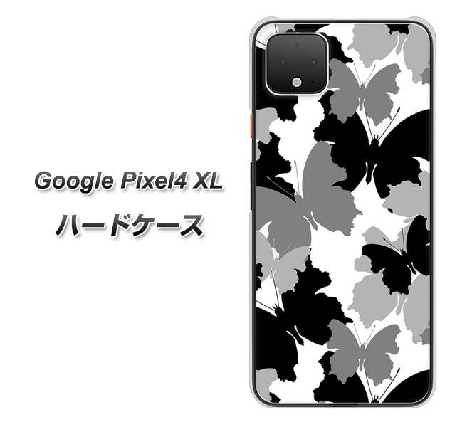 Google Pixel 4 XL 高画質仕上げ 背面印刷 ハードケース【1336 夜の蝶】