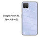 Google Pixel 4 XL 高画質仕上げ 背面印刷 ハードケース【1341 かくれハート（ライトブルー）】