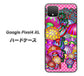 Google Pixel 4 XL 高画質仕上げ 背面印刷 ハードケース【AG806 きのこ（ピンク）】