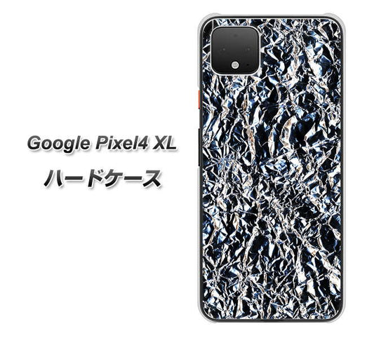 Google Pixel 4 XL 高画質仕上げ 背面印刷 ハードケース【EK835  スタイリッシュアルミシルバー】