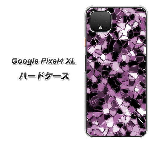 Google Pixel 4 XL 高画質仕上げ 背面印刷 ハードケース【EK837 テクニカルミラーパープル】