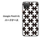 Google Pixel 4 XL 高画質仕上げ 背面印刷 ハードケース【IB903  ジグソーパズル_モノトーン】