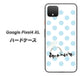 Google Pixel 4 XL 高画質仕上げ 背面印刷 ハードケース【OE812 3月アクアマリン】