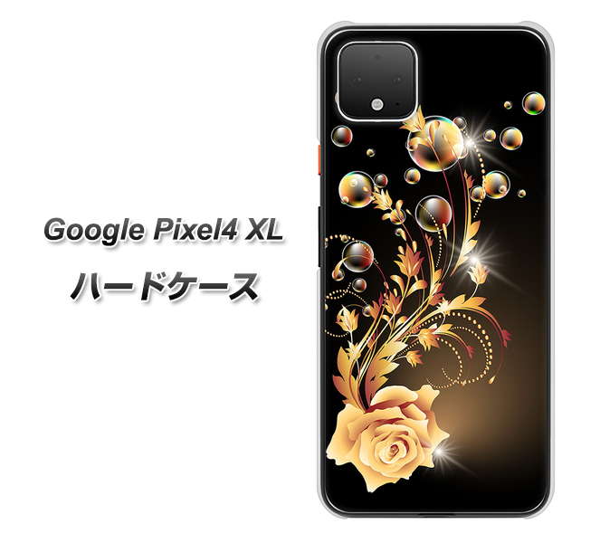 Google Pixel 4 XL 高画質仕上げ 背面印刷 ハードケース【VA823 気高きバラ】