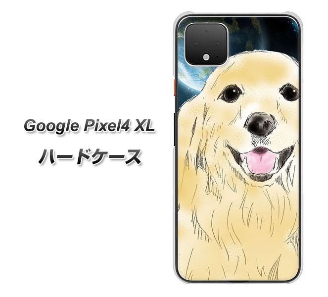 Google Pixel 4 XL 高画質仕上げ 背面印刷 ハードケース【YD826 ゴールデンレトリバー02】