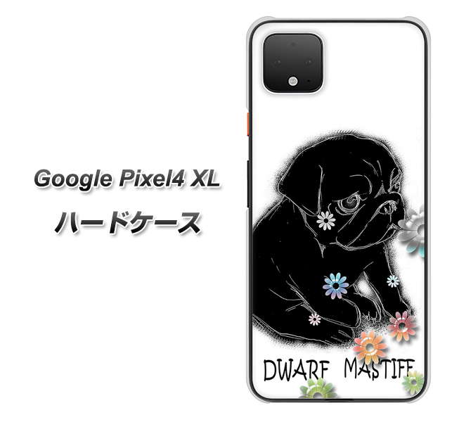 Google Pixel 4 XL 高画質仕上げ 背面印刷 ハードケース【YD859 パグ05】