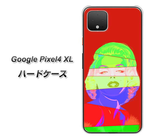 Google Pixel 4 XL 高画質仕上げ 背面印刷 ハードケース【YJ209 マリリンモンローデザイン（B）】