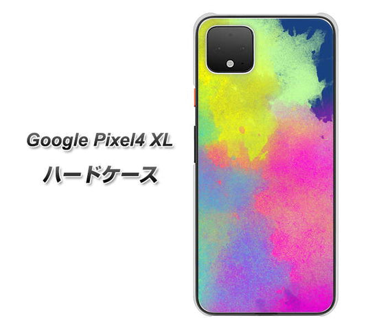 Google Pixel 4 XL 高画質仕上げ 背面印刷 ハードケース【YJ294 デザイン色彩】