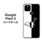 Google Pixel 5 高画質仕上げ 背面印刷 ハードケース【027 ハーフデビット】