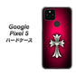Google Pixel 5 高画質仕上げ 背面印刷 ハードケース【249 クロスレッド】