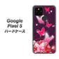 Google Pixel 5 高画質仕上げ 背面印刷 ハードケース【251 紅の蝶】