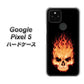 Google Pixel 5 高画質仕上げ 背面印刷 ハードケース【364 ドクロの怒り】