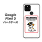 Google Pixel 5 高画質仕上げ 背面印刷 ハードケース【374 猛犬注意】