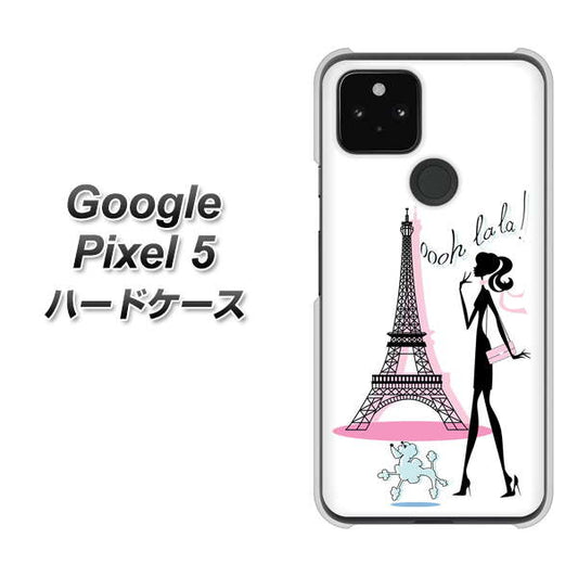 Google Pixel 5 高画質仕上げ 背面印刷 ハードケース【377 エレガント】